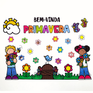 painel tema primavera ampliado