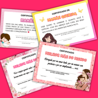 Certificado Dia das Mães