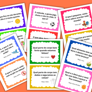 Pergunta e resposta nivel fácil infantil para gincanas e brincadeiras