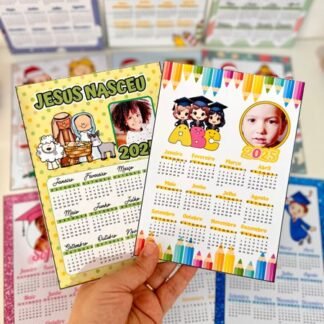 calendario 2025 personalizado com foto