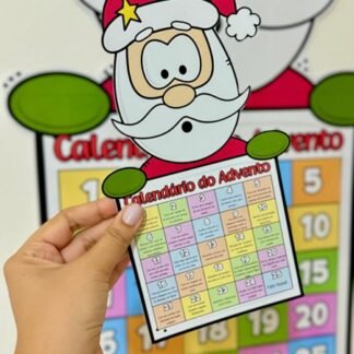 calendario interativo do advento papai noel
