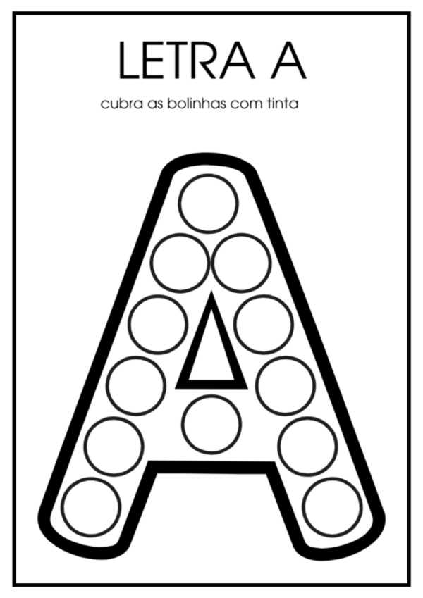 Atividades creches impressão pdf vogais