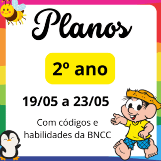 Plano de aula 2º ano de 19 05 a 23 05