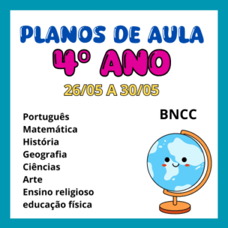 Planos 4º ano 26 05 a 30 05
