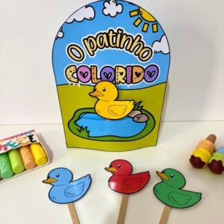 luva de historia patinho