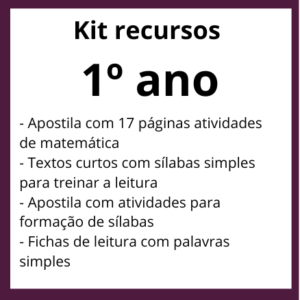Kit recursos 1º ano