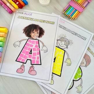 a letrinha do meu nome para imprimir