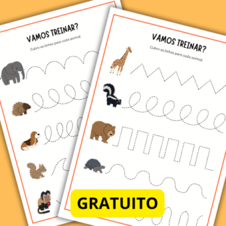 atividade coordenação motora imprimir