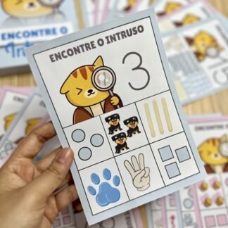 atividade de atenção com números