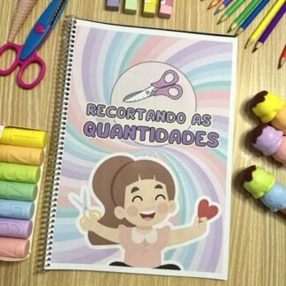 atividade de recorte com números