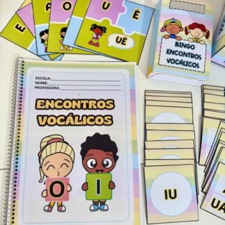 atividades com encontros vocálicos