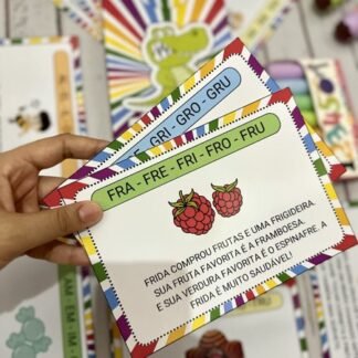 atividades com textinho e sílabas