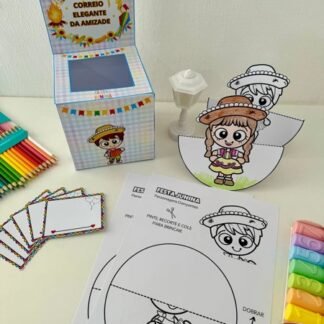 atividades correio elegante festa junina