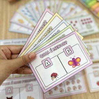 atividades de comparação matemática