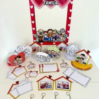 atividades dia da família com lembrancinhas