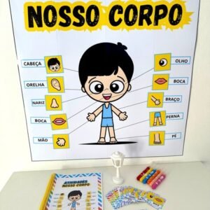 atividades partes do corpo pdf