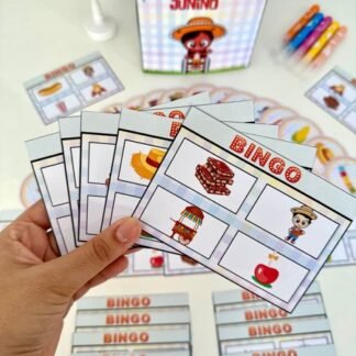 brincadeira bingo junino