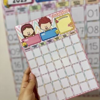 calendário decorativo