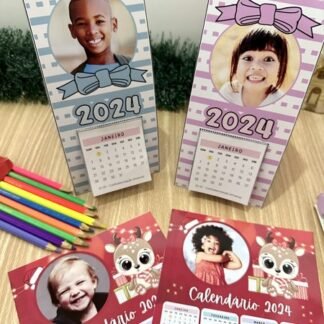 calendário para alunos com lembrança