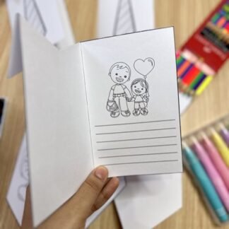 cartões dia dos pais colorido