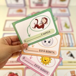 complete a frase alfabetização