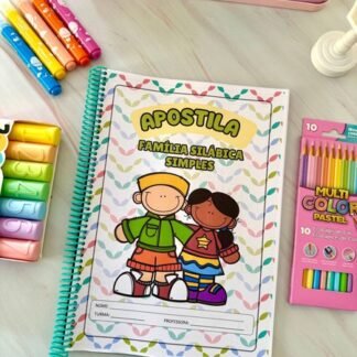 fichas apostila família silábica