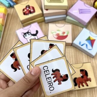 frases em tiras para leitura