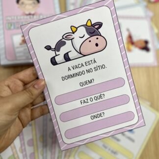 interpretação simples com frases