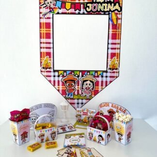 kit decoracao festa junina