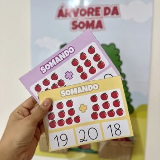 maçãs para representar adição