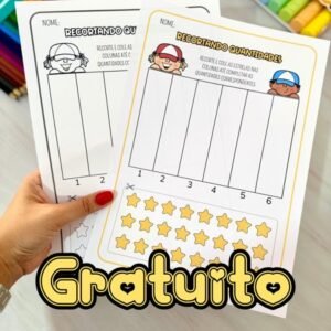 matemática com recorte e colagem