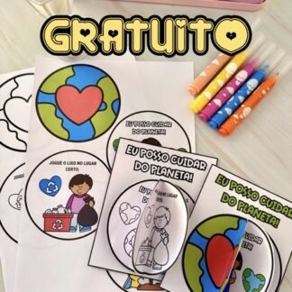 material educativo brinde eu posso cuidar do planeta