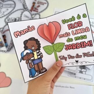 material educativo kit cartões dia das mães
