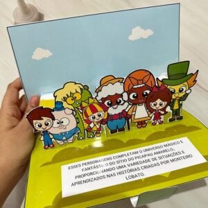 material educativo sítio do pica pau amarelo