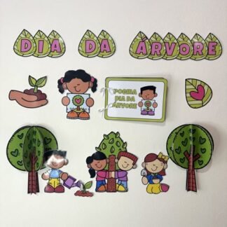 painel dia da árvore para imprimir