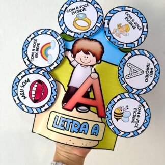 plano de aula luvas do alfabeto