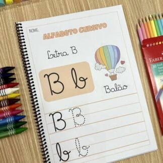 treino de caligrafia cursiva