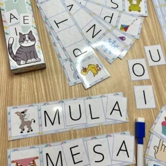 vogais para colar ou escrever