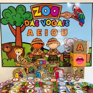 zoo das vogais para imprimir