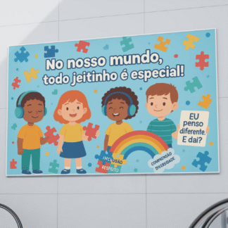 Painel autismo para imprimir PDF