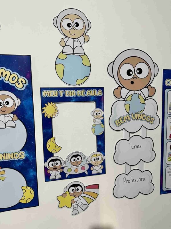kit astronauta educação infantil
