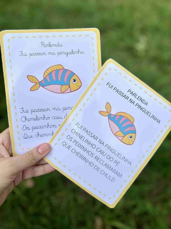 parlendas para leitura infantil