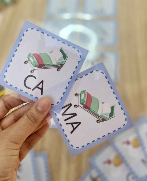 sílabas simples para alfabetização