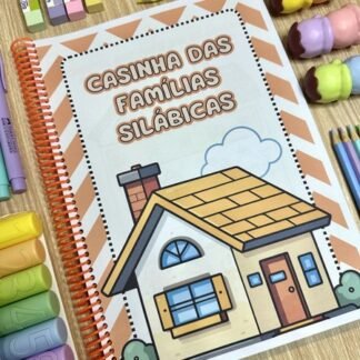 casinha das famílias silábicas para imprimir