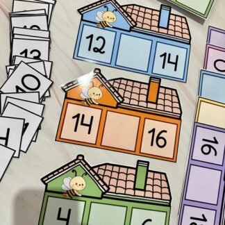 casinha dos números para imprimir