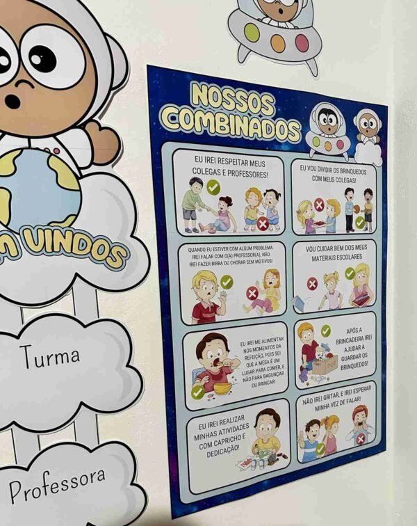 jogo do espaço para educação infantil