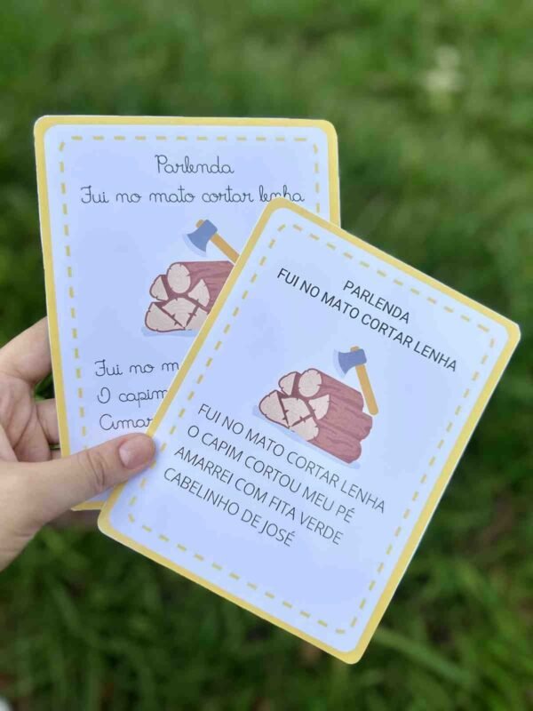parlendas com ilustração para imprimir