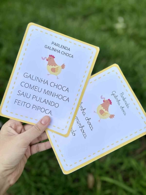 atividades de leitura com parlendas