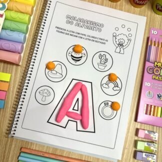 movimento e letras educação infantil