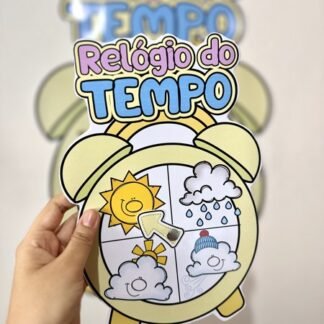 relógio do tempo para imprimir